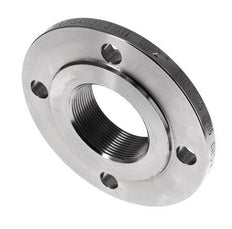 Threaded Flange DN80-PN6 Rp 3'' Stainless Steel 1.4571 DIN 2565 And EN 1092-1 (Type 13)
