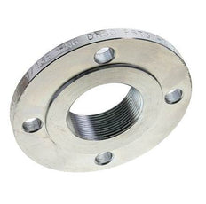 Threaded Flange DN50-PN6 Rp 2'' Zinc-Plated Steel DIN 2565 And EN 1092-1 (Type 13)