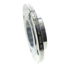 Threaded Flange DN65-PN6 Rp 2-1/2'' Zinc-Plated Steel DIN 2565 And EN 1092-1 (Type 13)