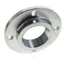 Threaded Flange DN80-PN6 Rp 3'' Zinc-Plated Steel DIN 2565 And EN 1092-1 (Type 13)