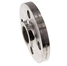 Threaded Flange DN20-PN16 (EN) Rp 3/4'' Stainless Steel 1.4571 EN 1092-1 (type 13)