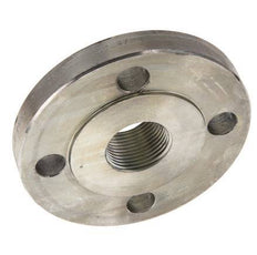 Threaded Flange DN25-PN40 Rp 1'' Zinc-Plated Steel DIN 2567 And EN 1092-1 (Type 13)