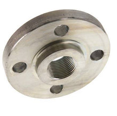Threaded Flange DN25-PN40 Rp 1'' Zinc-Plated Steel DIN 2567 And EN 1092-1 (Type 13)