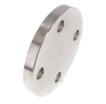 Blind Flange DN80-PN10 Stainless Steel 1.4571 DIN 2527 And EN 1092-1 (Type 05)