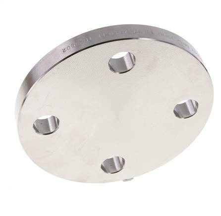 Blind Flange DN65-PN6 Stainless Steel 1.4571 DIN 2527 And EN 1092-1 (Type 05)