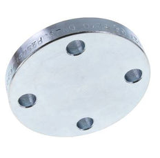 Blind Flange DN40-PN40 Zinc-Plated Steel DIN 2527 And EN 1092-1 (Type 05)
