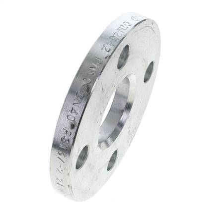 Loose Flange DN80-PN10 Galvanized Steel Solid Material DIN 2642 And EN 1092-1 (Type 02)