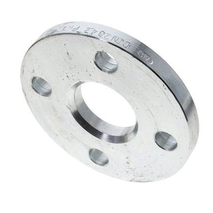 Loose Flange DN100-PN10 Galvanized Steel Solid Material DIN 2642 And EN 1092-1 (Type 02)