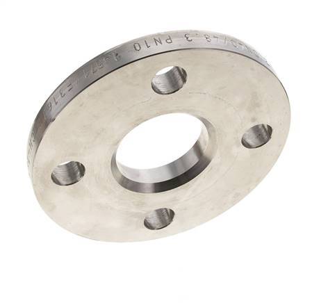 Loose Flange DN50-PN10 Stainless Steel 1.4571 Full Material DIN 2642 And EN 1092-1 (Type 02)