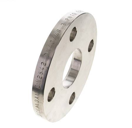 Loose Flange DN80-PN10 Stainless Steel 1.4571 Full Material DIN 2642 And EN 1092-1 (Type 02)