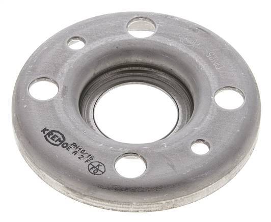 Loose Flange DN25-PN10 Stainless Steel 1.4301 Pressed Similar To DIN 2642