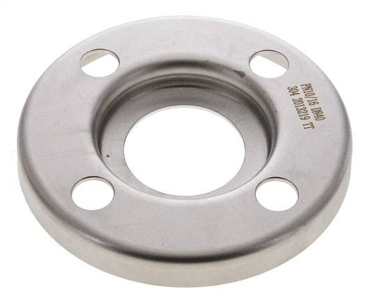 Loose Flange DN40-PN10 Stainless Steel 1.4301 Pressed Similar To DIN 2642