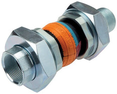 Threaded Rubber Expansion Joint DN40 R 1-1/2'' (Male)-G 1-1/2'' (Female) EPDM