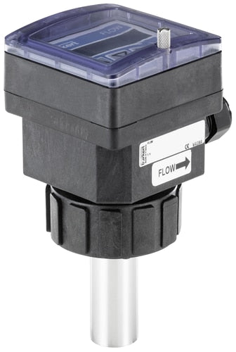 Elektromagnetische insteekflowmeter, RVS sensor, korte sonde, met display - Bürkert 8045 - 561033