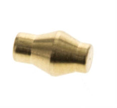 4mm Brass Closing Plug for Compression Ring Fittings 150 Bar DIN EN 1254-2 [5 Pieces]