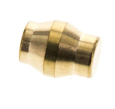 8mm Brass Closing Plug for Compression Ring Fittings 135 Bar DIN EN 1254-2 [5 Pieces]