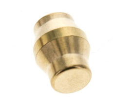 8mm Brass Closing Plug for Compression Ring Fittings 135 Bar DIN EN 1254-2 [5 Pieces]