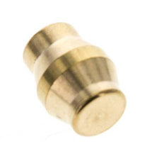 6mm Brass Closing Plug for Compression Ring Fittings 150 Bar DIN EN 1254-2 [5 Pieces]