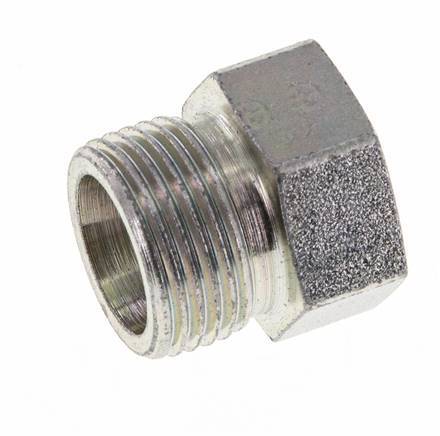 12S Zinc plated Steel Closing Plug for Tubes 630 Bar DIN 2353
