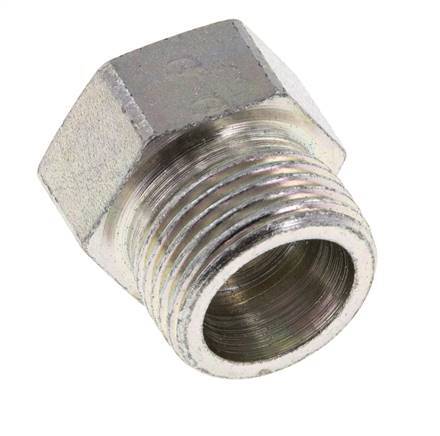 12S Zinc plated Steel Closing Plug for Tubes 630 Bar DIN 2353