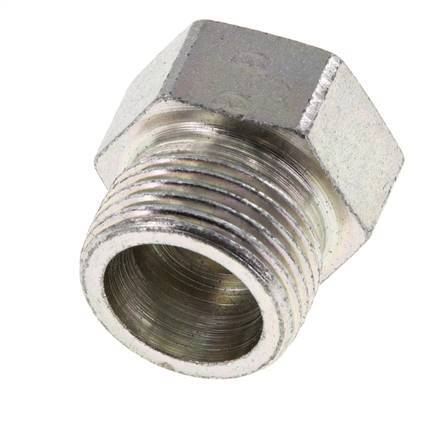 12S Zinc plated Steel Closing Plug for Tubes 630 Bar DIN 2353