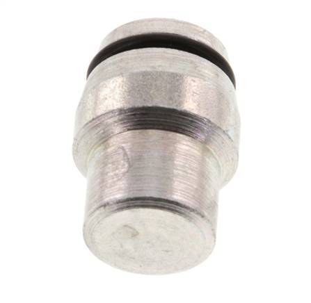 12L or 12S Verzinkt Stalen Plug voor Snijring Koppeling 315 Bar DIN 2353 [5 Stuks]