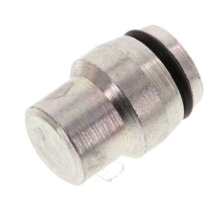 12L or 12S Verzinkt Stalen Plug voor Snijring Koppeling 315 Bar DIN 2353 [5 Stuks]