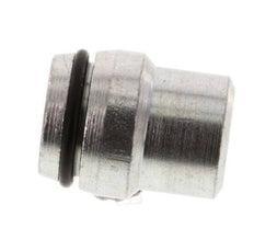 16S Zinc plated Steel Closing Plug for Cutting Ring Fittings 400 Bar DIN 2353 [5 Pieces]