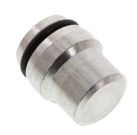 16S Zinc plated Steel Closing Plug for Cutting Ring Fittings 400 Bar DIN 2353 [5 Pieces]
