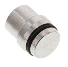 16S Verzinkt Stalen Plug voor Snijring Koppeling 400 Bar DIN 2353 [5 Stuks]