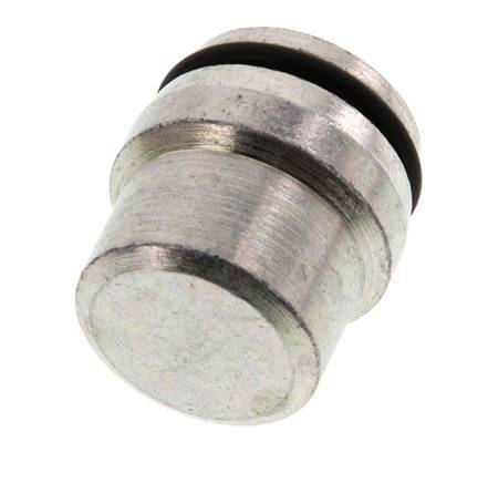 18L Zinc plated Steel Closing Plug for Cutting Ring Fittings 315 Bar DIN 2353 [5 Pieces]