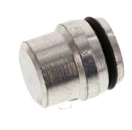 18L Verzinkt Stalen Plug voor Snijring Koppeling 315 Bar DIN 2353 [5 Stuks]