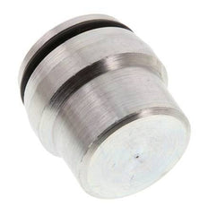 25S Verzinkt Stalen Plug voor Snijring Koppeling 400 Bar DIN 2353 [2 Stuks]