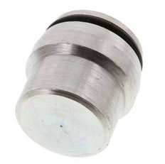 25S Verzinkt Stalen Plug voor Snijring Koppeling 400 Bar DIN 2353 [2 Stuks]