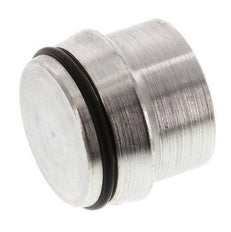 28L Verzinkt Stalen Plug voor Snijring Koppeling 160 Bar DIN 2353 [2 Stuks]