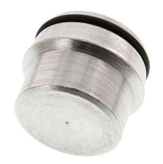 28L Verzinkt Stalen Plug voor Snijring Koppeling 160 Bar DIN 2353 [2 Stuks]