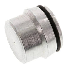 28L Verzinkt Stalen Plug voor Snijring Koppeling 160 Bar DIN 2353 [2 Stuks]