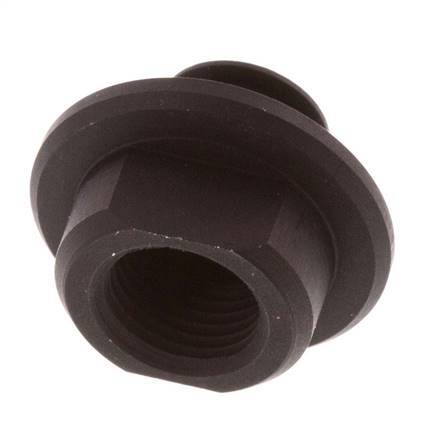 G 1/8'' Female Aluminum Vacuum Zuignap Fitting DN 5.2 SW 5