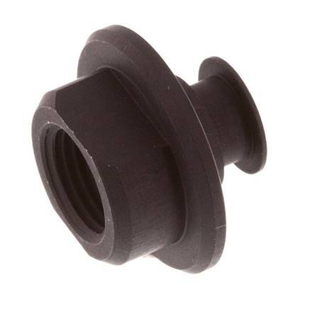 G 1/8'' Female Aluminum Vacuum Zuignap Fitting DN 5.2 SW 5