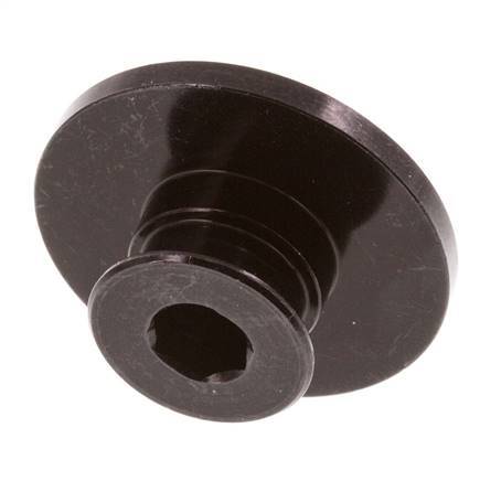 G 1/8'' Female Aluminum Vacuum Zuignap Fitting DN 6.3 SW 6