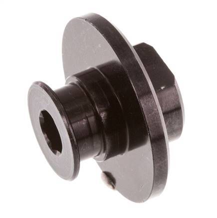 G 1/8'' Female Aluminum Vacuum Zuignap Fitting DN 6.3 SW 6