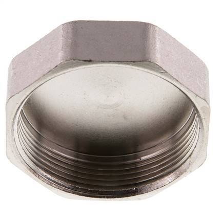 G 2'' Vernikkeld Messing Afsluitkap 16 Bar