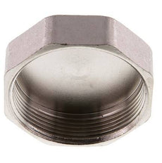 G 2'' Vernikkeld Messing Afsluitkap 16 Bar