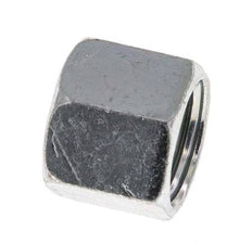 UNF 9/16''-18 Zinc plated Steel End cap ORFS 630 Bar