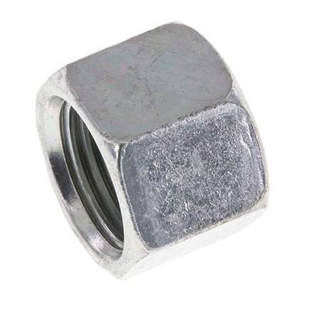 UN 11/16''-16 Verzinkt Stalen Afsluitkap ORFS 630 Bar