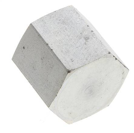 1/2'' NPT Verzinkt Stalen Plug met Buitenzeskant 210 Bar