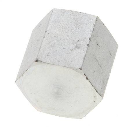 1/2'' NPT Verzinkt Stalen Plug met Buitenzeskant 210 Bar