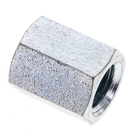 1/4'' NPT Verzinkt Stalen Plug met Buitenzeskant 275 Bar