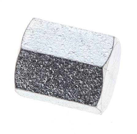 1/4'' NPT Verzinkt Stalen Plug met Buitenzeskant 275 Bar