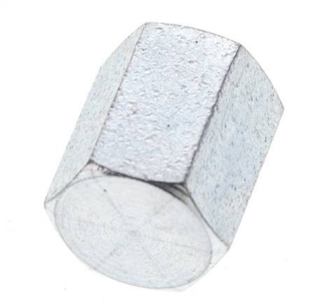 1/4'' NPT Verzinkt Stalen Plug met Buitenzeskant 275 Bar